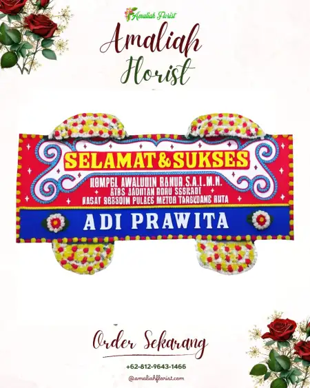 Papan Bunga Ucapan Selamat Curup
